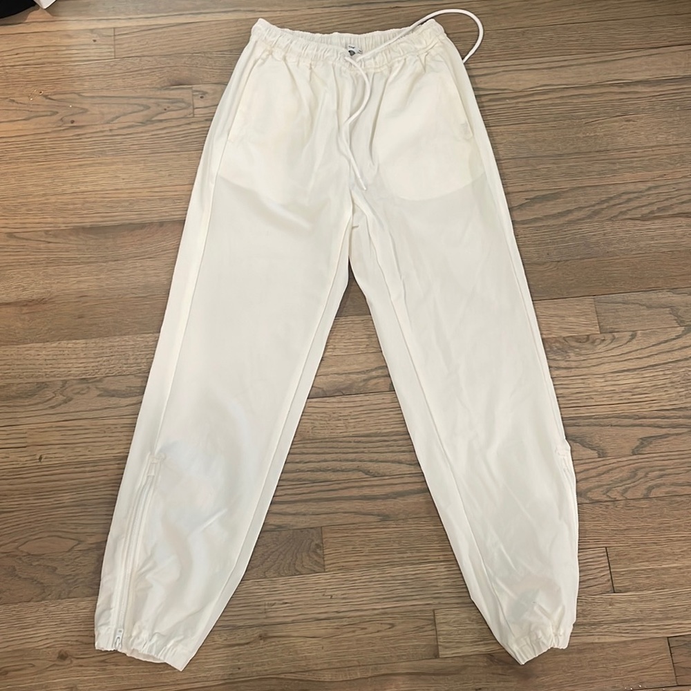 White Joggers